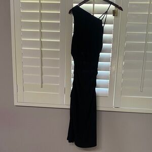 VERSUS VERSACE Black Dress. Size: IT- 28/42 = U.S.- 6.